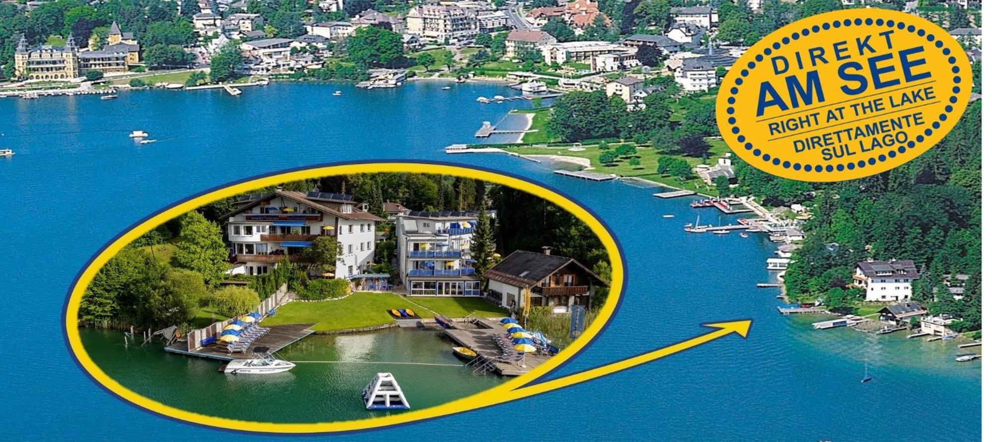 Barry Memle Directly At The Lake フェルデン・アム・ヴェルターゼー エクステリア 写真